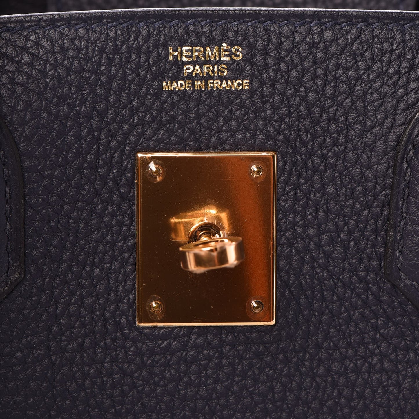 Togo Birkin 30 Bleu Nuit