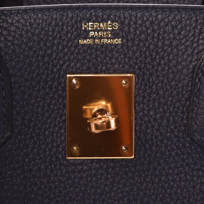 Hermes Togo Birkin 30 Bleu Nuit 20 of 33