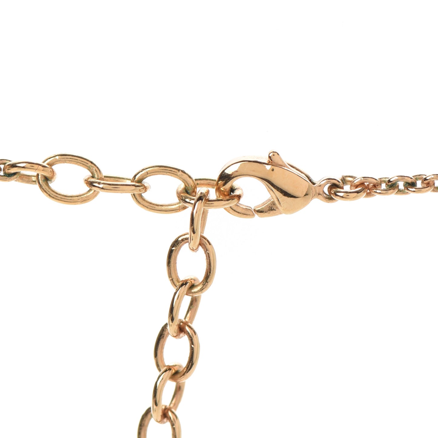 Essential V Necklace Gold