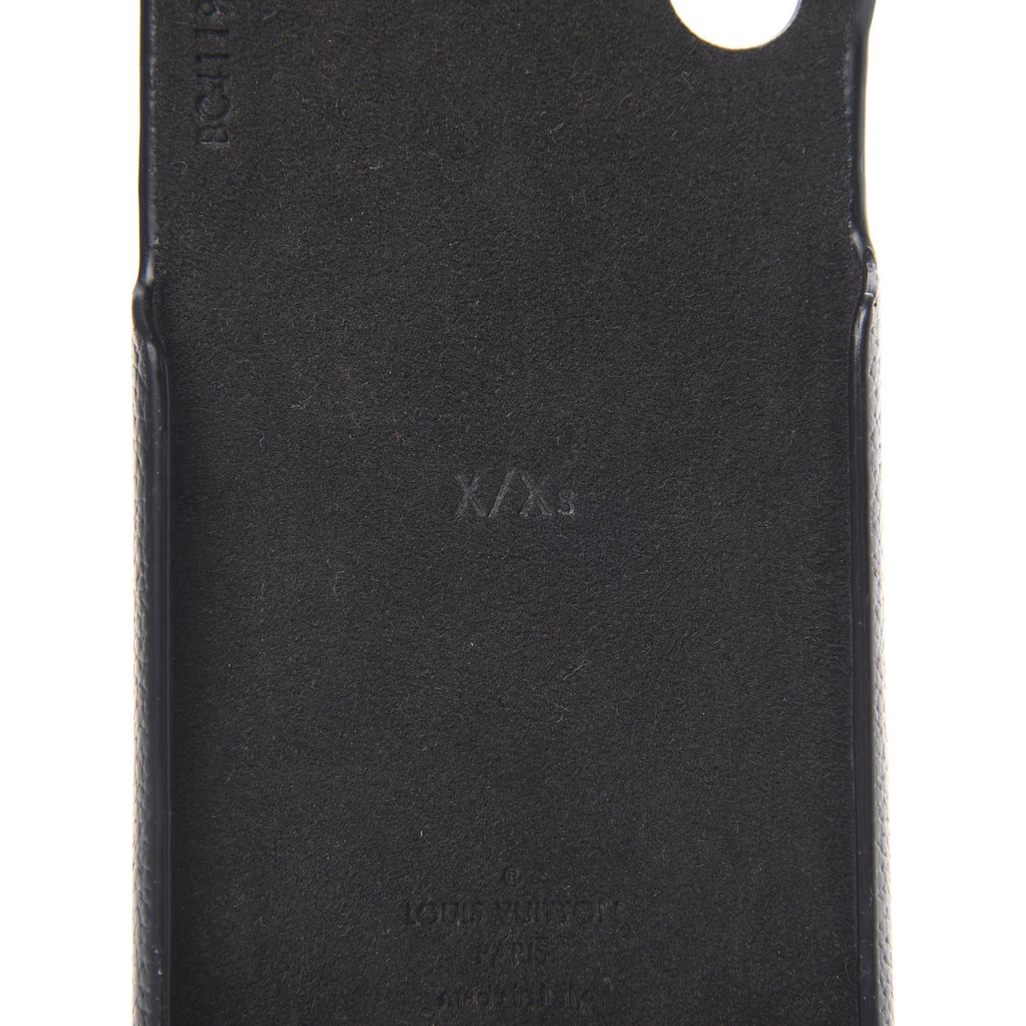 Monogram iPhone X/XS Bumper Black