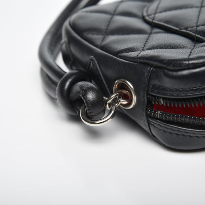 Chanel Calfskin Quilted Cambon Pochette Black 8 of 11