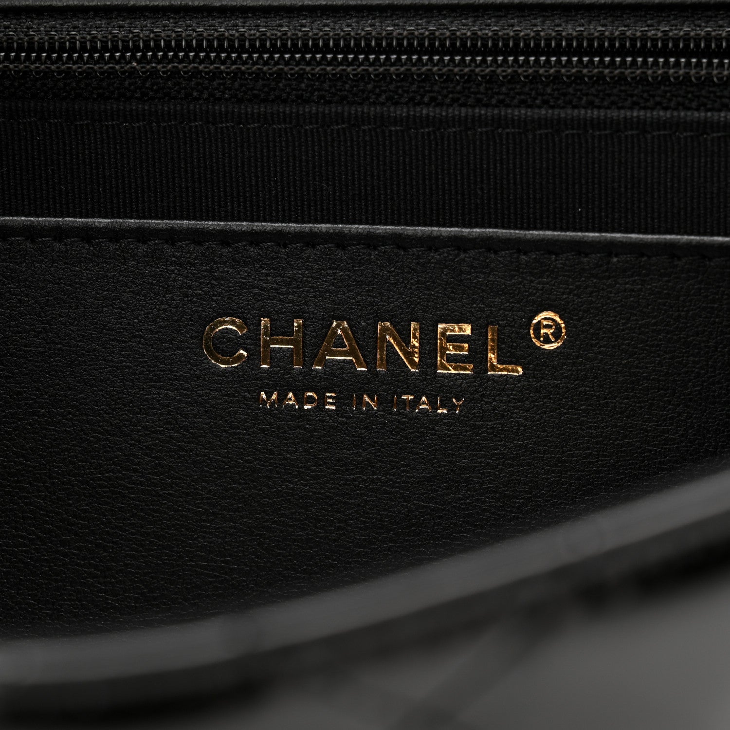 Chanel Patent Quilted Chain Around Heart Flap Black 6 of 11
