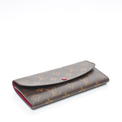 Louis Vuitton Monogram Emilie Wallet Fuchsia 4 of 7