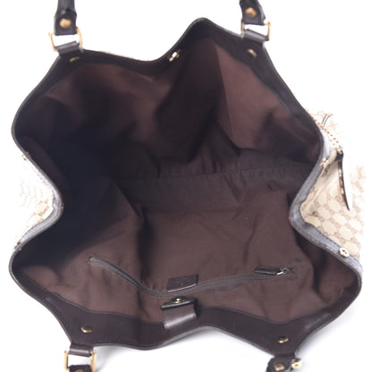 Gucci Monogram Large Sukey Tote Dark Brown 5 of 20