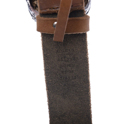 Gucci Calfskin Braided Dionysus Belt 95 38 Cuir 5 of 5