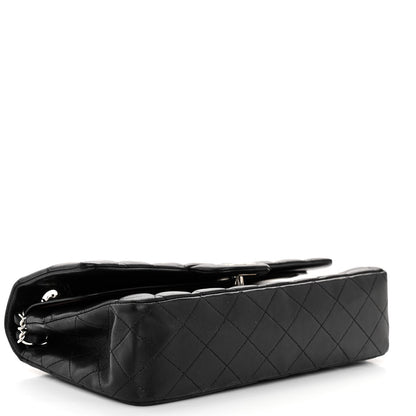 Chanel Lambskin Quilted Medium Double Flap Black 4 of 10