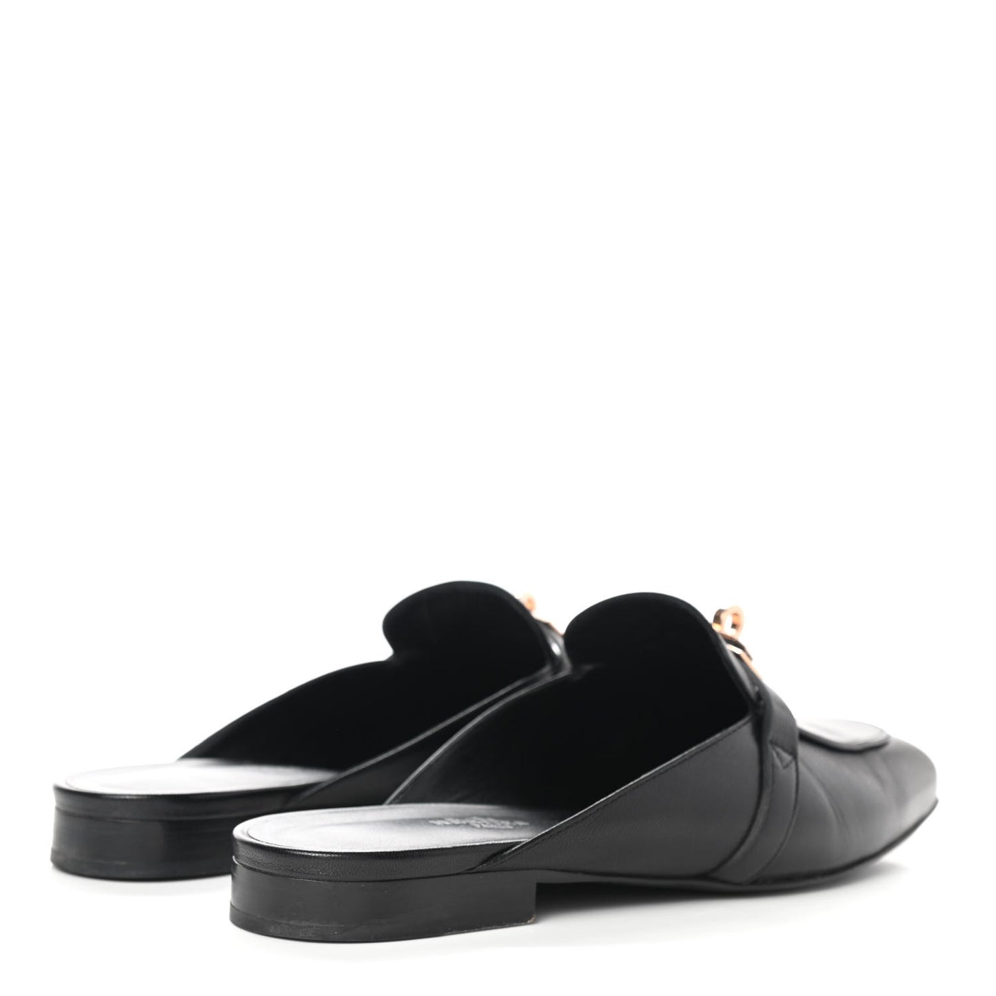 Goatskin Oz Mules 37.5 Black