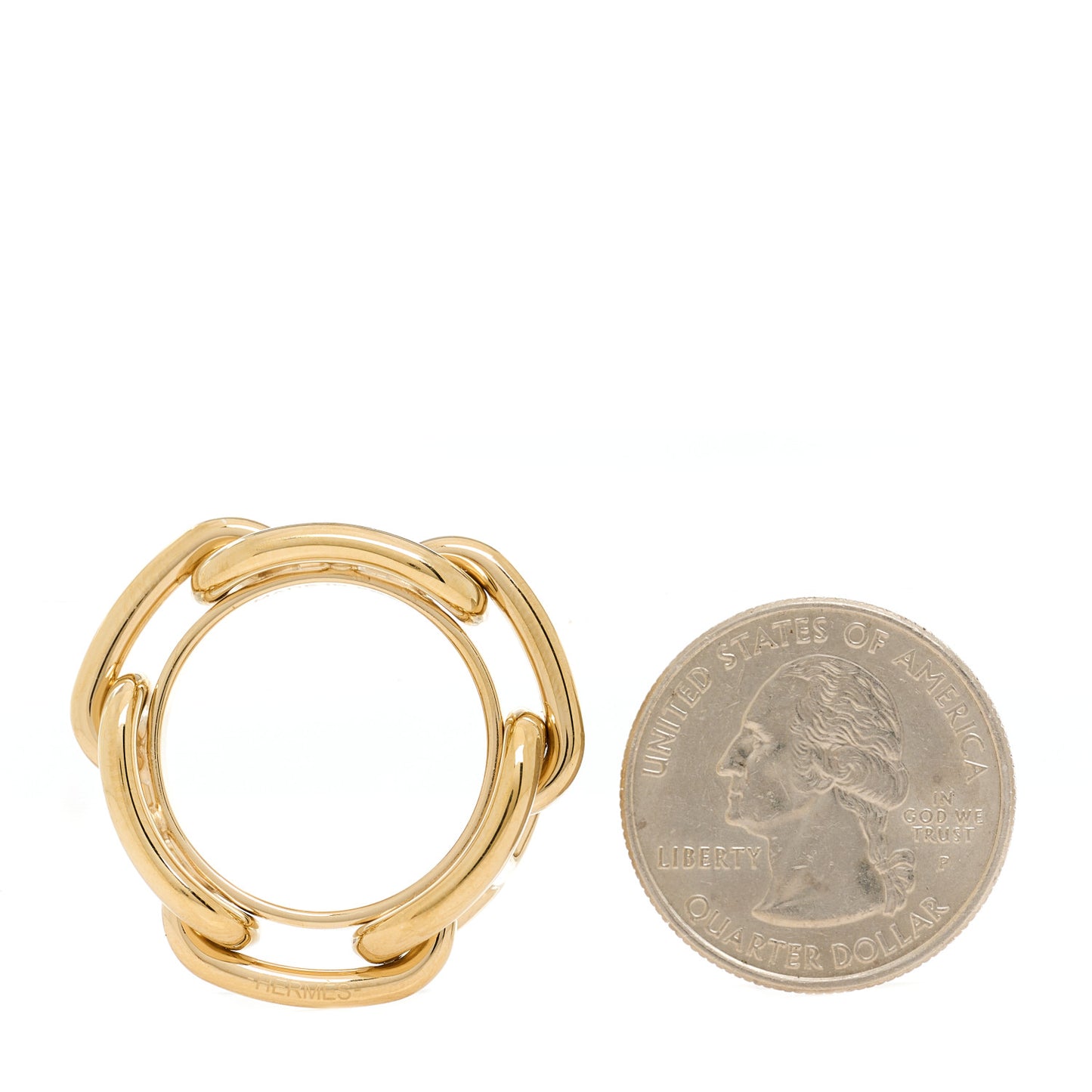 Permabrass Regate Scarf Ring