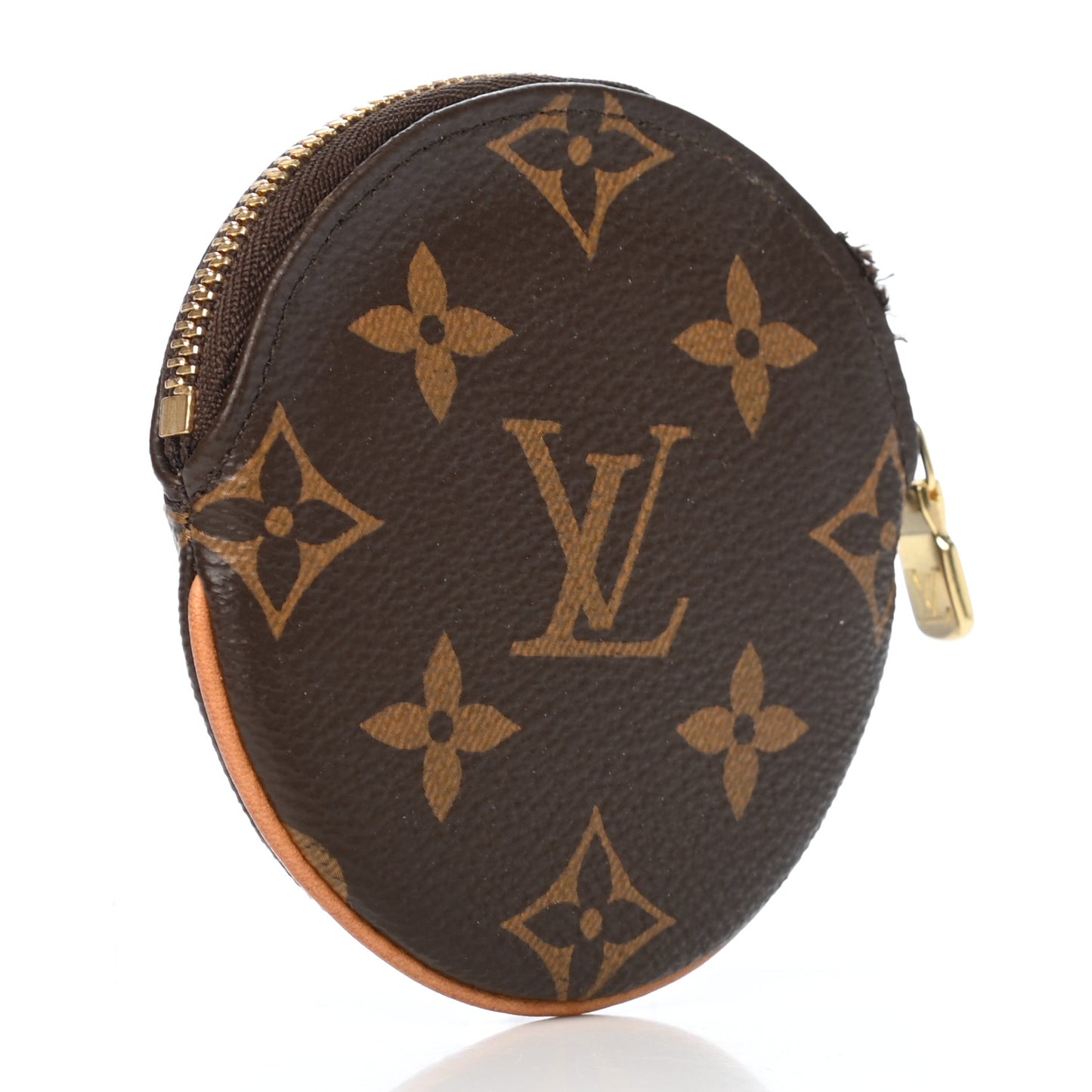 Monogram Round Coin Purse