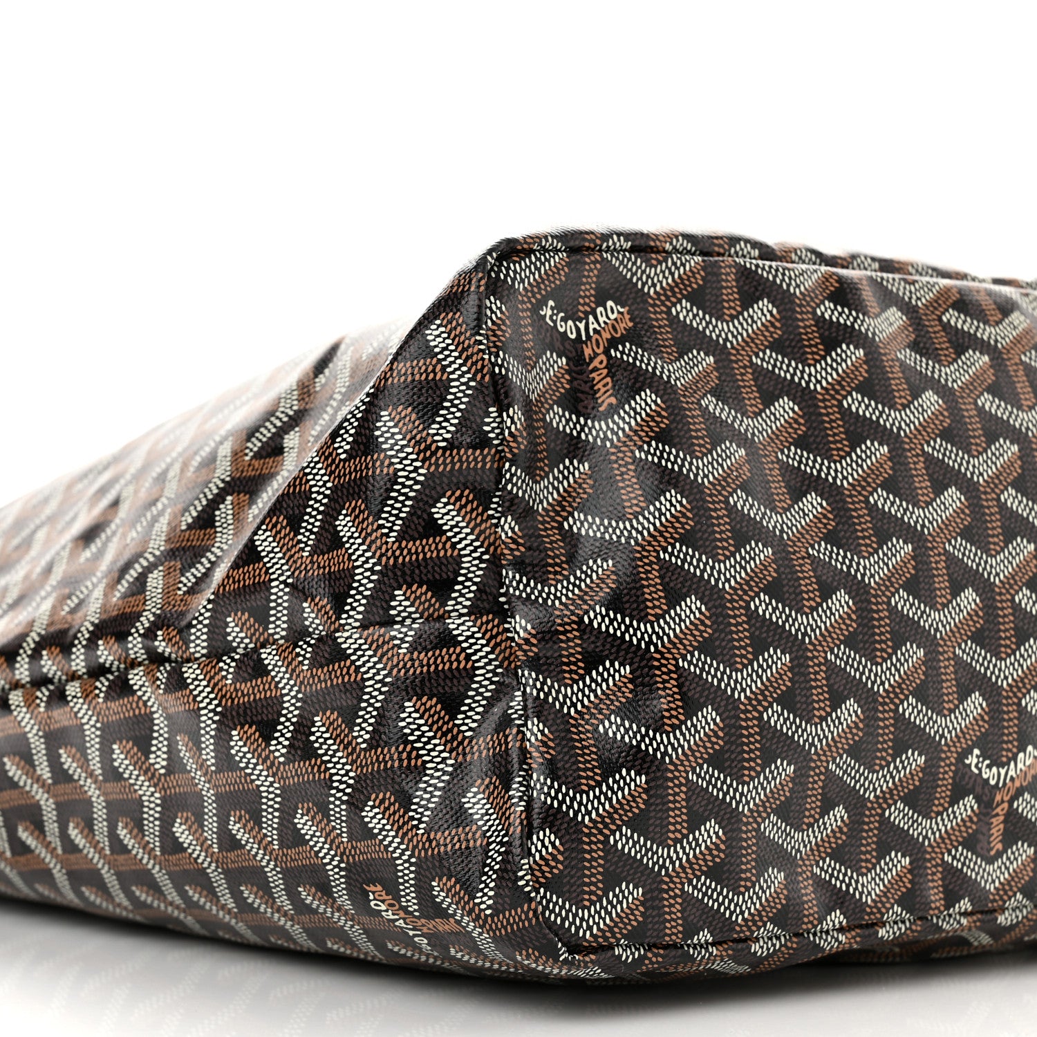 Goyard Goyardine Saint Louis PM Black Gold 10 of 11