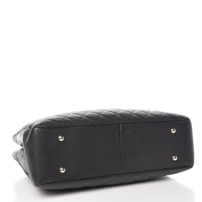 Chanel Caviar Quilted Large Classic Shopping Tote Black 4 of 12