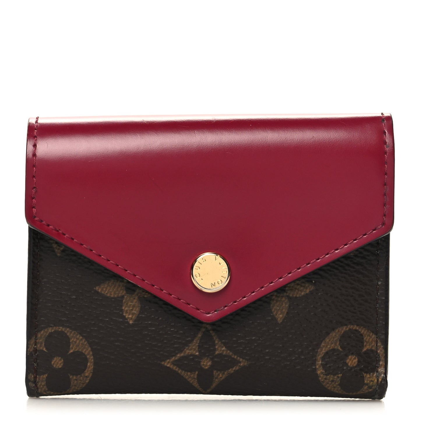Monogram Zoe Wallet Fuchsia
