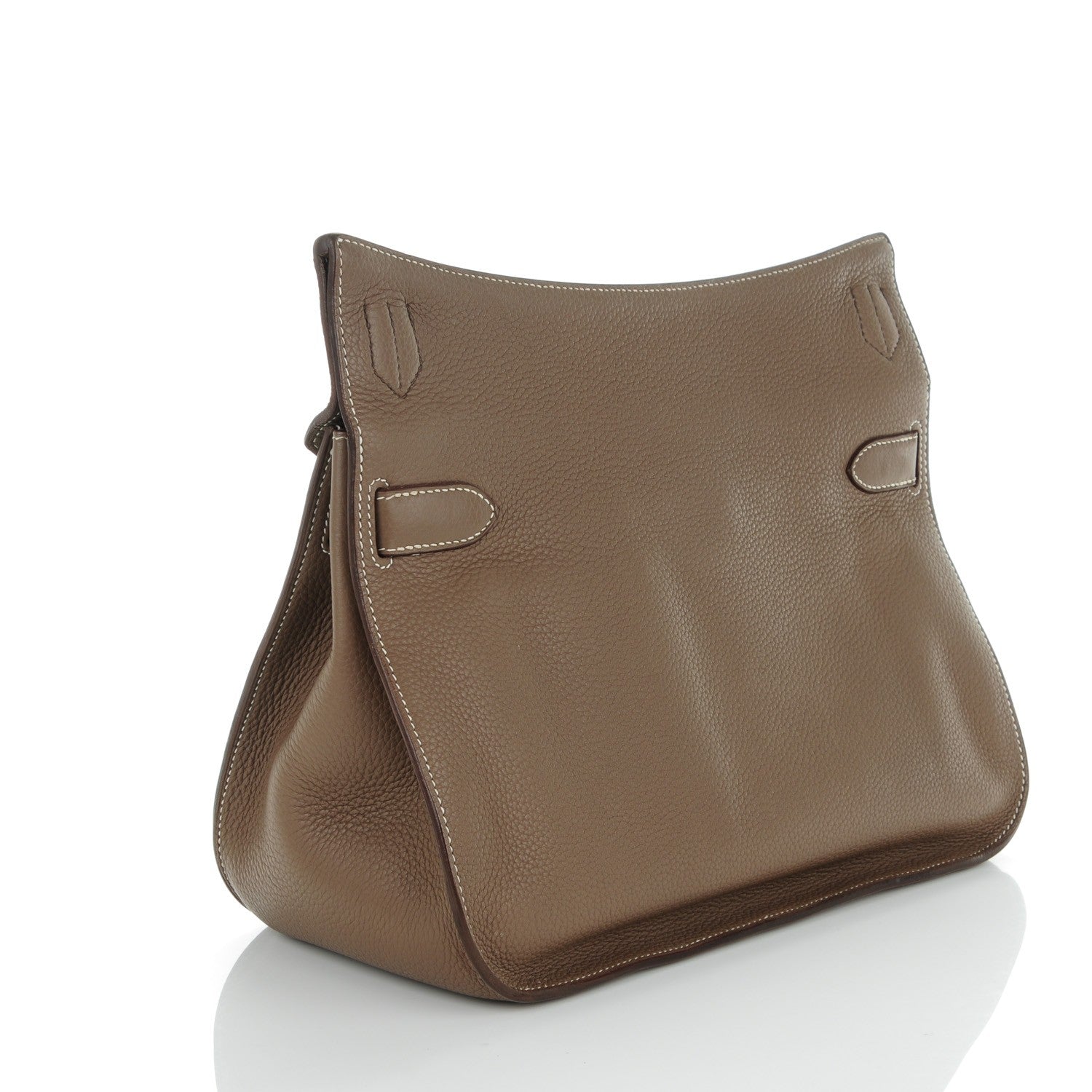 Hermes Taurillon Clemence Jypsiere 34 Etoupe 3 of 9