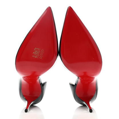 Christian Louboutin Patent Iriza 100 Pumps 39 Black 5 of 7