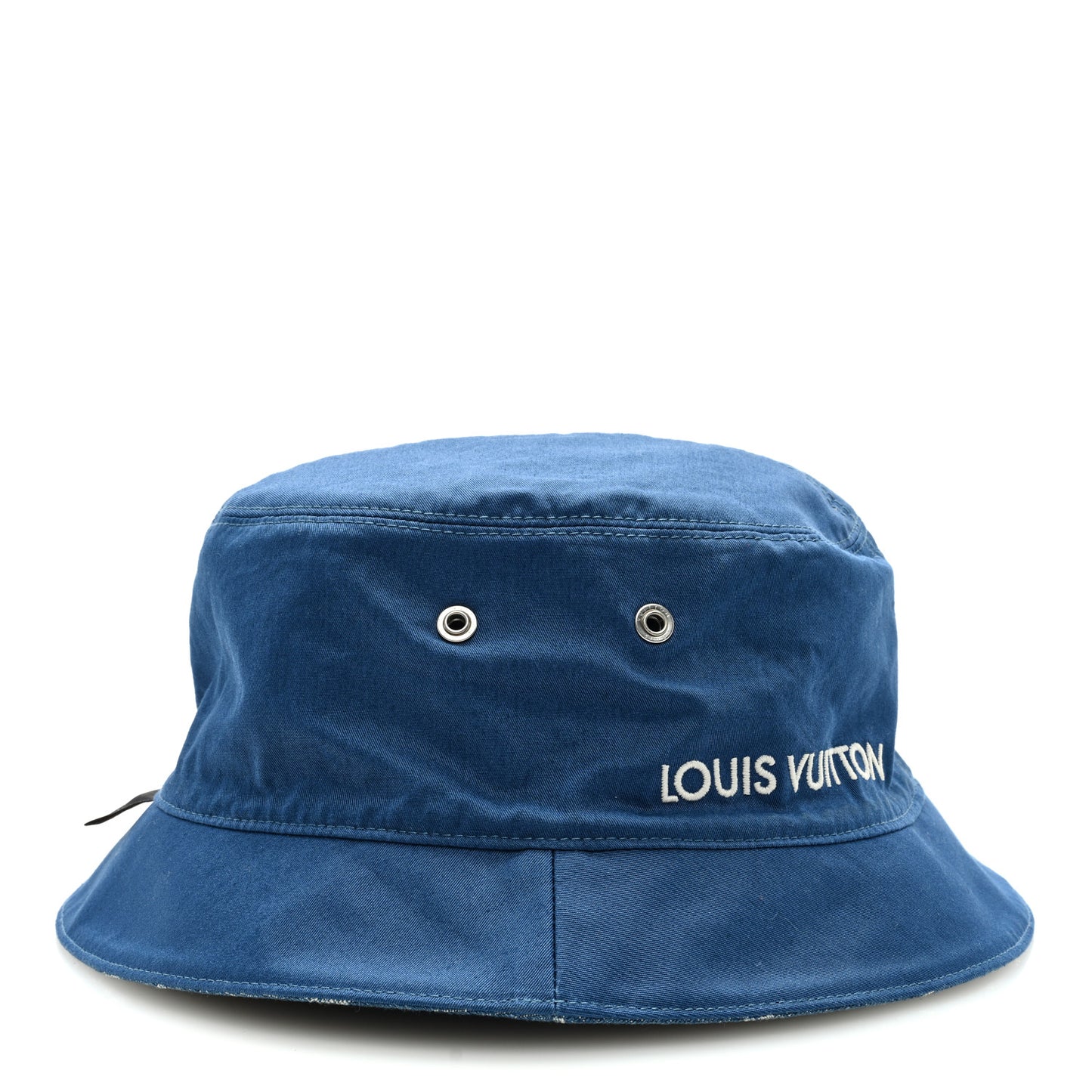 Monogram Denim Transformable Bob Bucket Hat 62 Blue