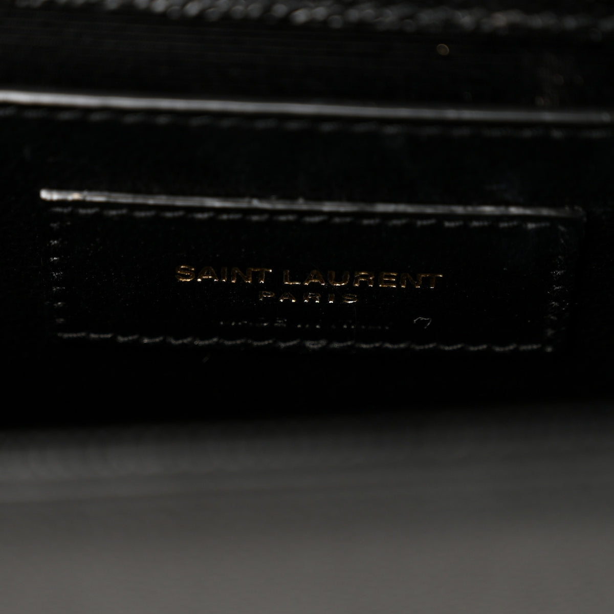 Grain De Poudre Small Monogram Kate Satchel Black