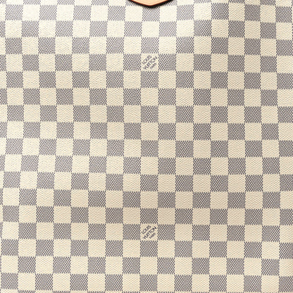 Louis Vuitton Damier Azur Graceful MM Rose Ballerine 7 of 12
