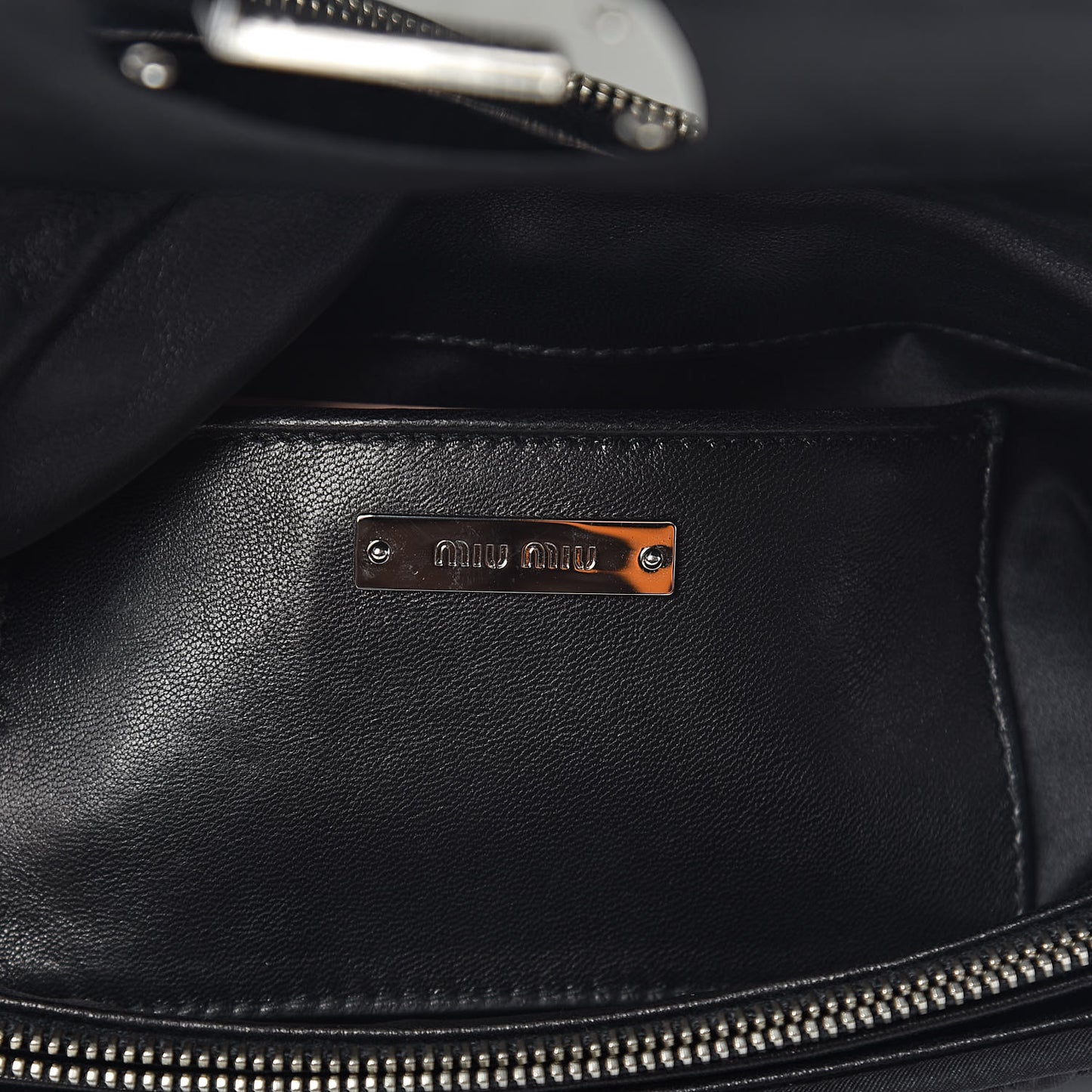 Faille Matelasse Crystal Flap Clutch Black