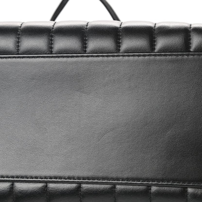 Saint Laurent Calfskin Y Quilted Monogram Medium Loulou Backpack Black 11 of 12
