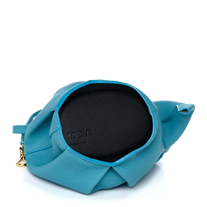 Loewe Calfskin Mini Elephant Crossbody Bag Turquoise 4 of 11