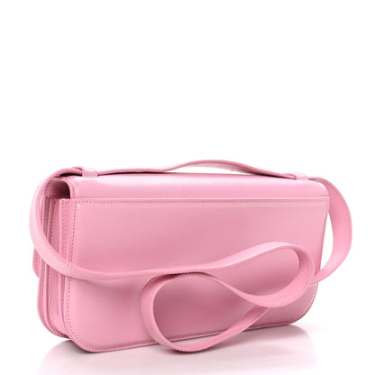 Balenciaga Calfskin Stripe Embossed Medium Gossip Bag Candy Pink 3 of 13