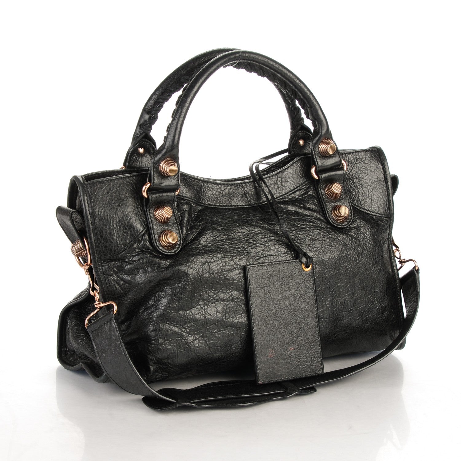 Balenciaga Agneau Giant 21 Rose Gold Hardware City Black 3 of 8