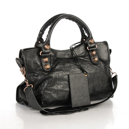 Balenciaga Agneau Giant 21 Rose Gold Hardware City Black 3 of 8