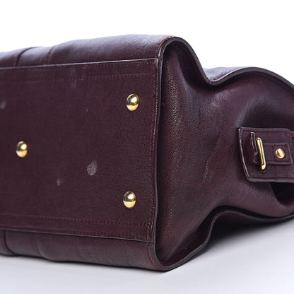 Saint Laurent Sheepskin Small Cabas ChYc Plum 11 of 17