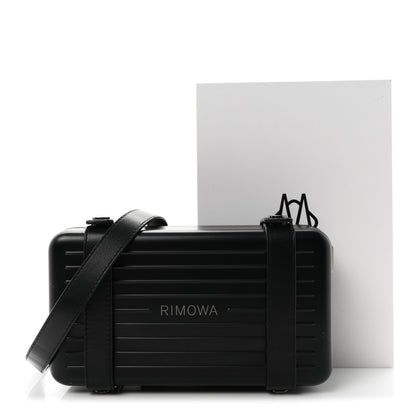 Rimowa Matte Aluminum Personal Cross-Body Bag Black 10 of 10