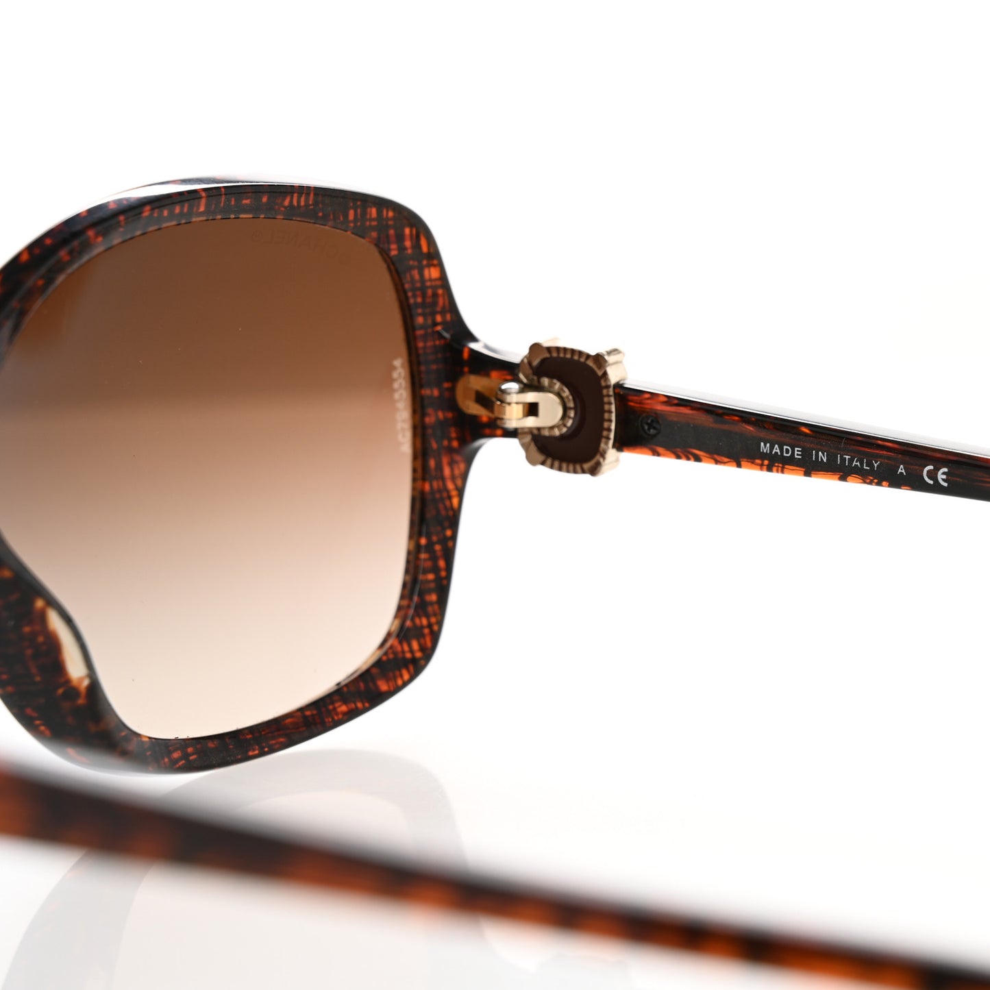 CC Tweed Effect Sunglasses 5174 Brown