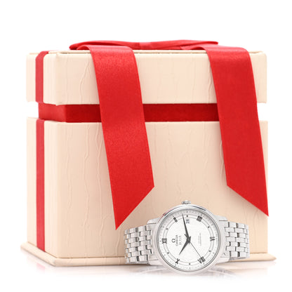 Omega Stainless Steel 36.8mm De Ville Prestige Automatic Watch White 424.10.37.20.04.001 5 of 5