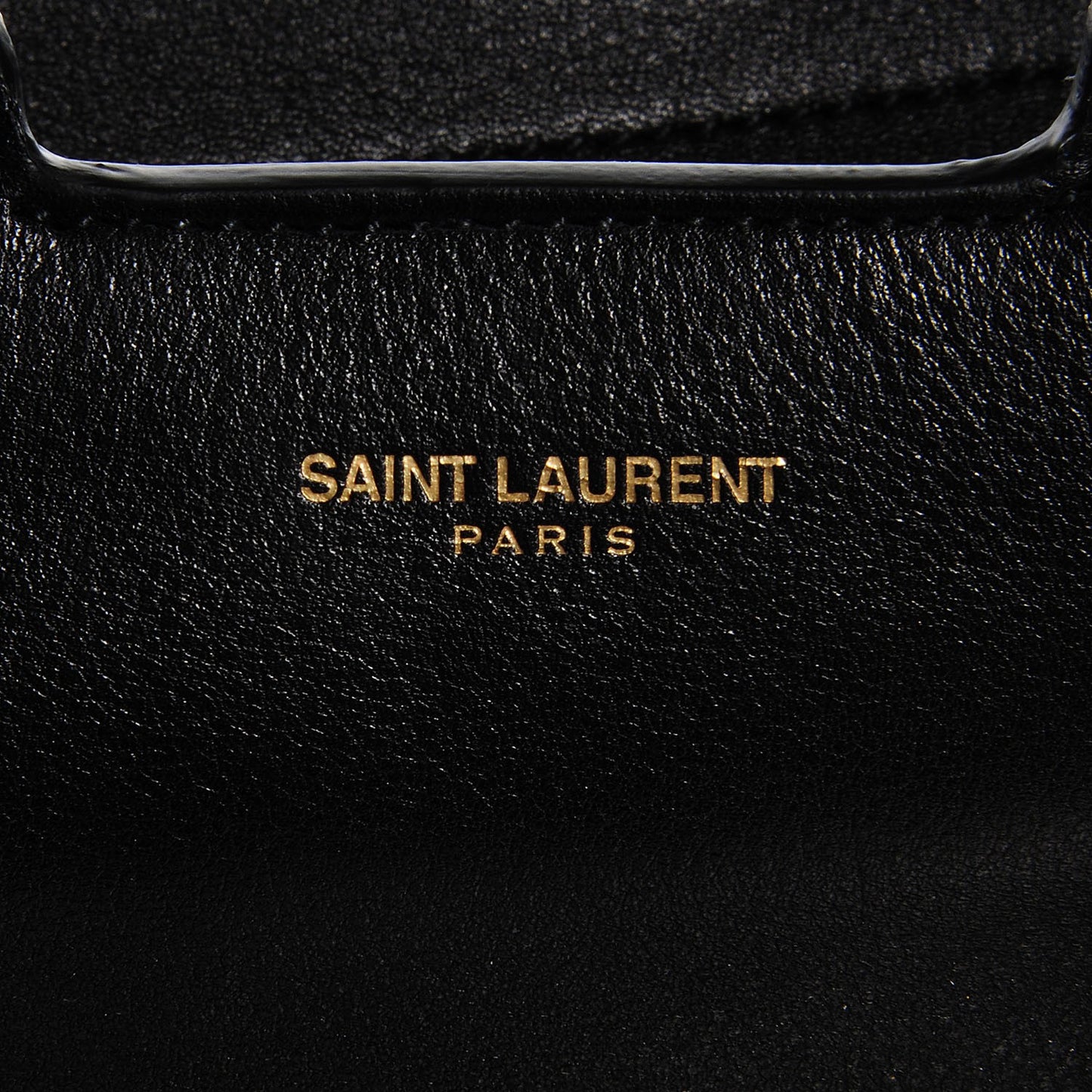 Calfskin Small Monogram Cabas Black