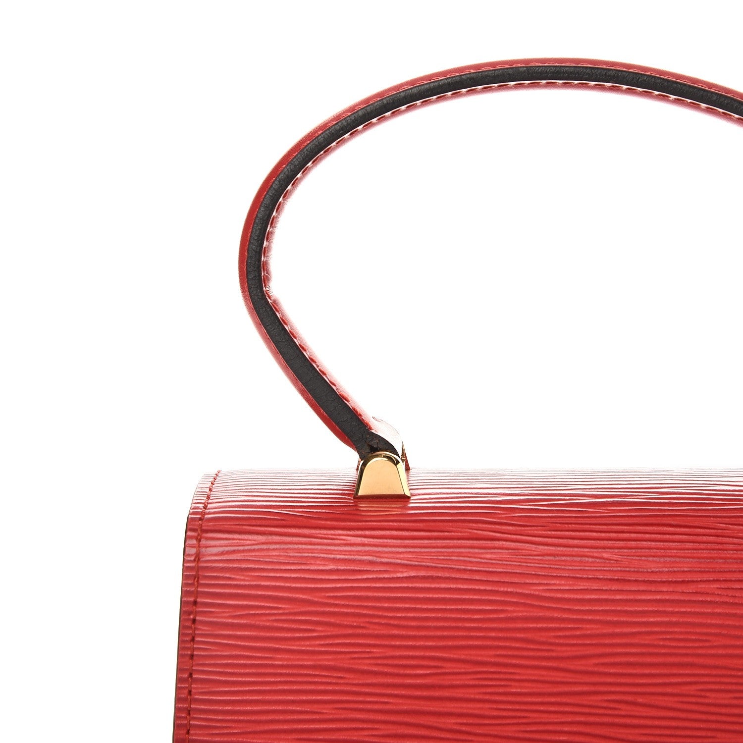 Louis Vuitton Epi Malesherbes Red 9 of 11