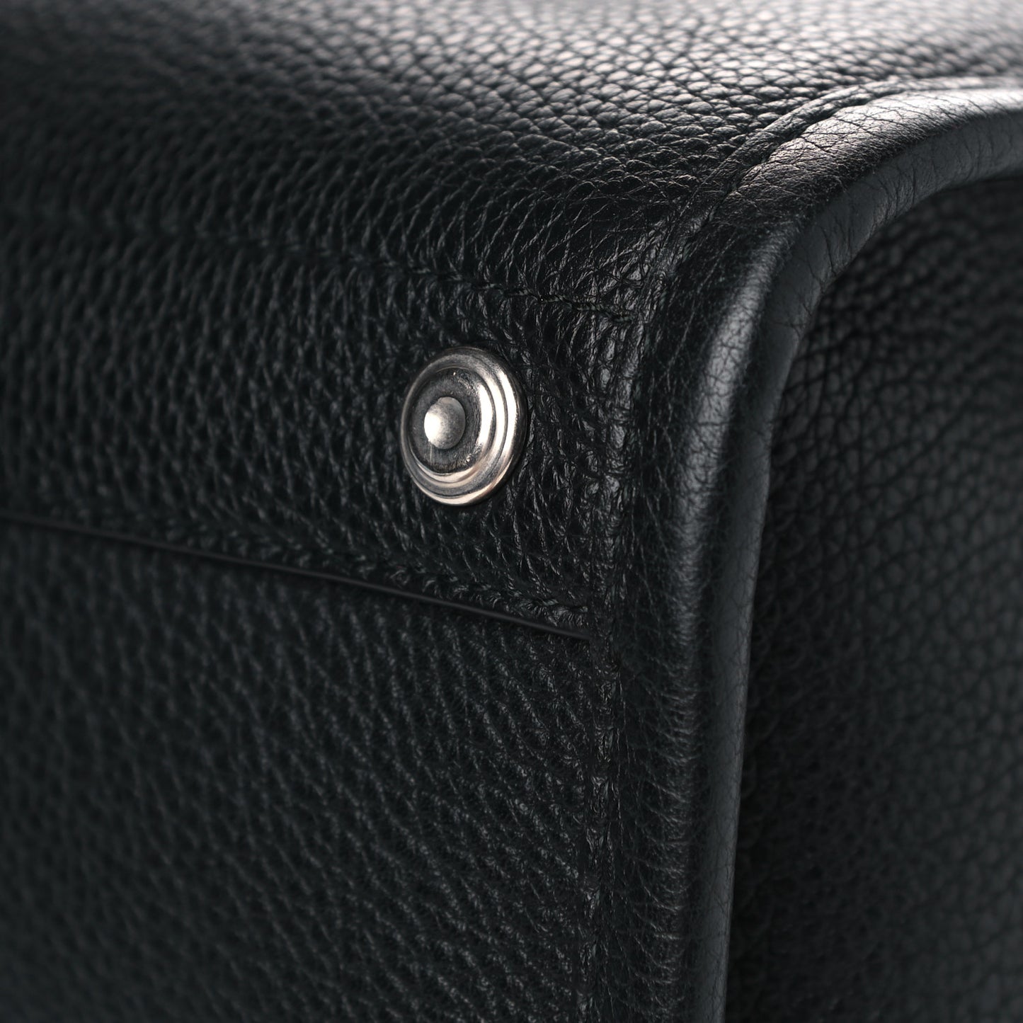 Veau Grana Medium Tool Satchel Black