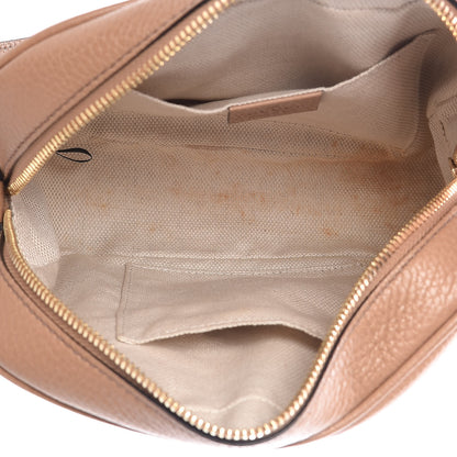 Gucci Pebbled Calfskin Small Soho Disco Bag Rose Beige 5 of 11