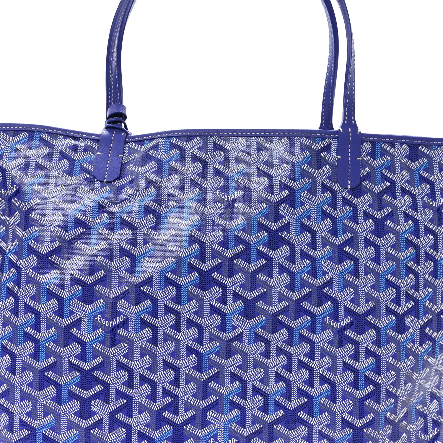 Goyard Goyardine Saint Louis GM Blueberry Purple 9 of 11