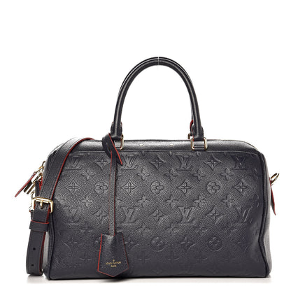 Louis Vuitton Empreinte Speedy Bandouliere 30 NM Marine Rouge 1 of 11