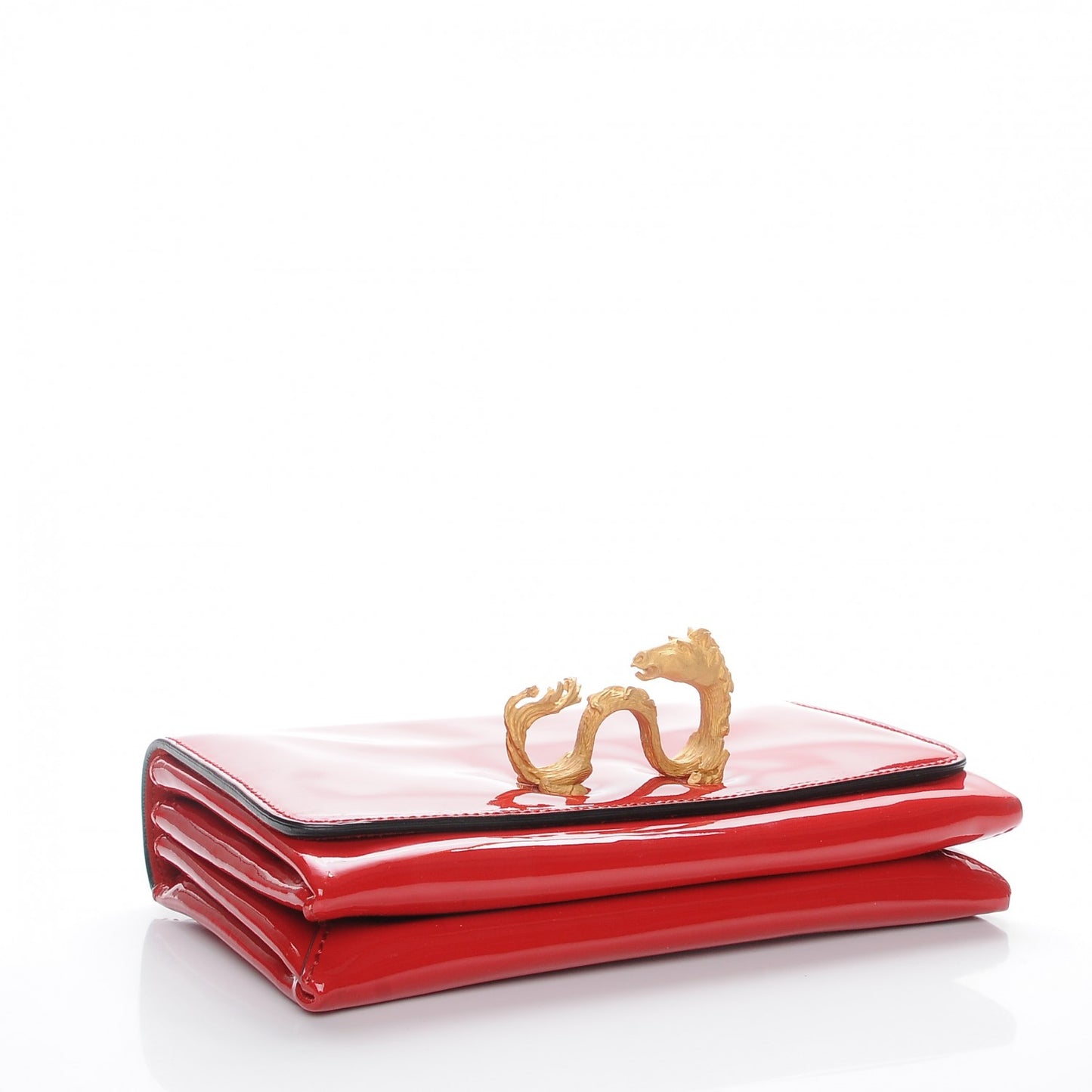 Patent Animalia Va Va Voom Shoulder Bag Red