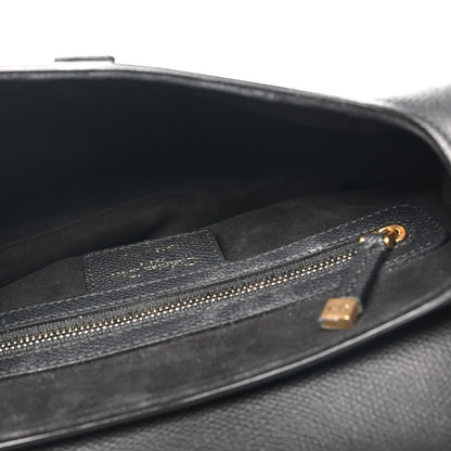 Christian Dior Grained Calfskin Saddle Bag Black 4 of 10