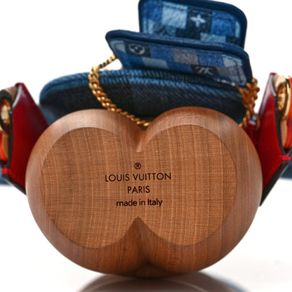 Louis Vuitton Wood Denim Monogram Check Vivienne Doll 6 of 6