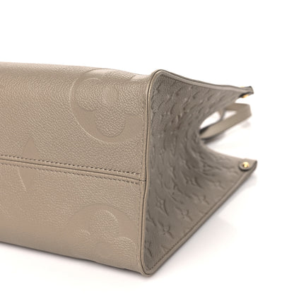Louis Vuitton LOUIS VUITTON Empreinte Monogram Giant Onthego MM Tourterelle 8 of 8