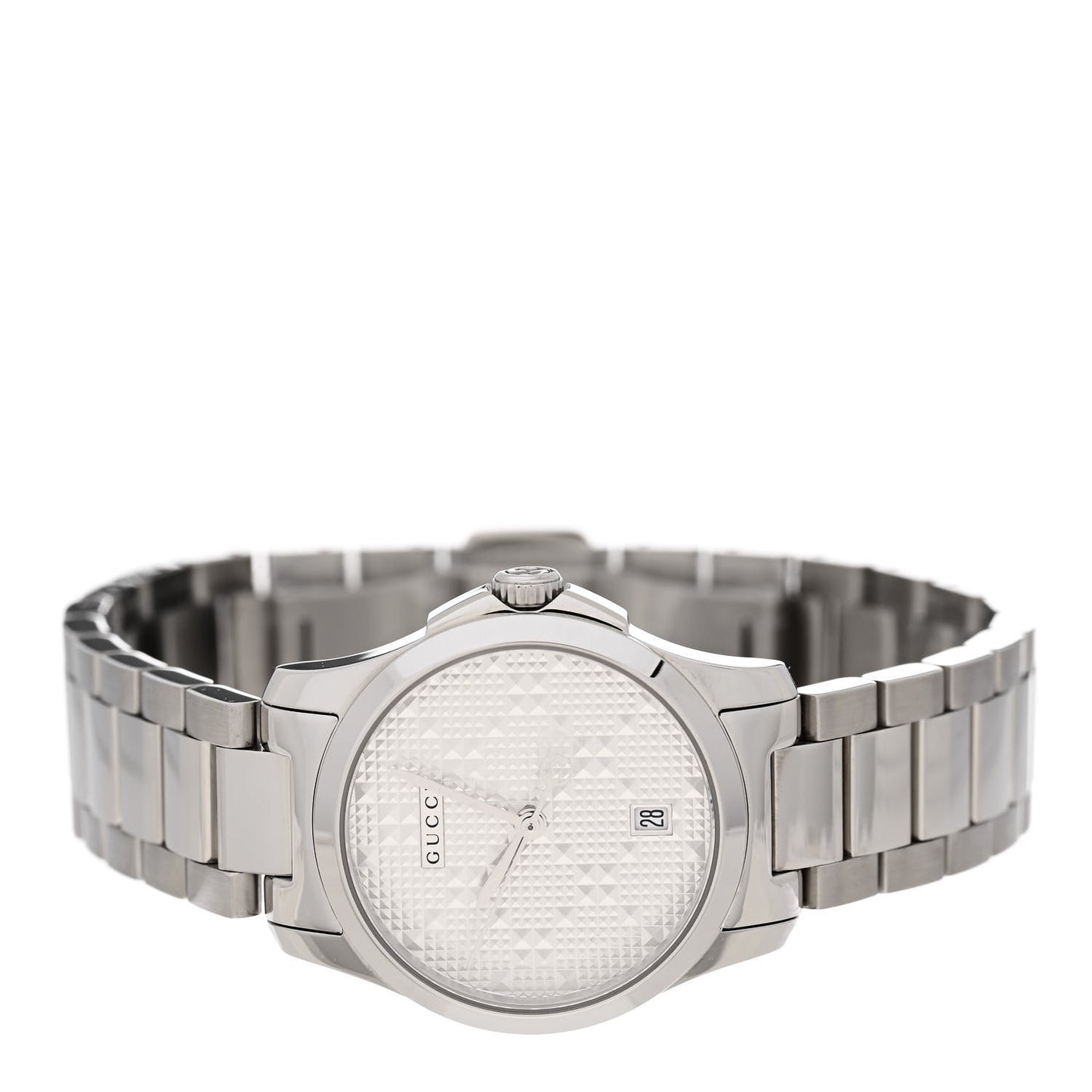 Stainless Steel 27mm G-Timeless Diamante Quartz Watch