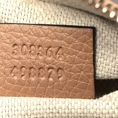 Gucci Pebbled Calfskin Small Soho Disco Bag Rose Beige 7 of 11