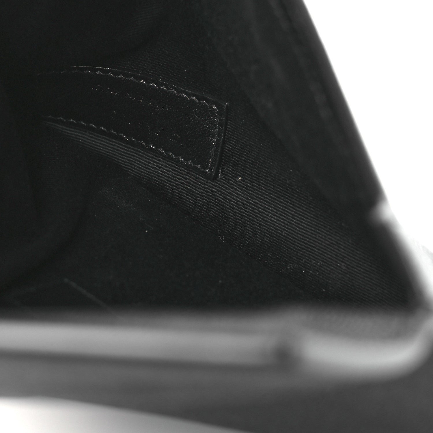 Saint Laurent Grain De Poudre Uptown Baby Pouch Black 8 of 10