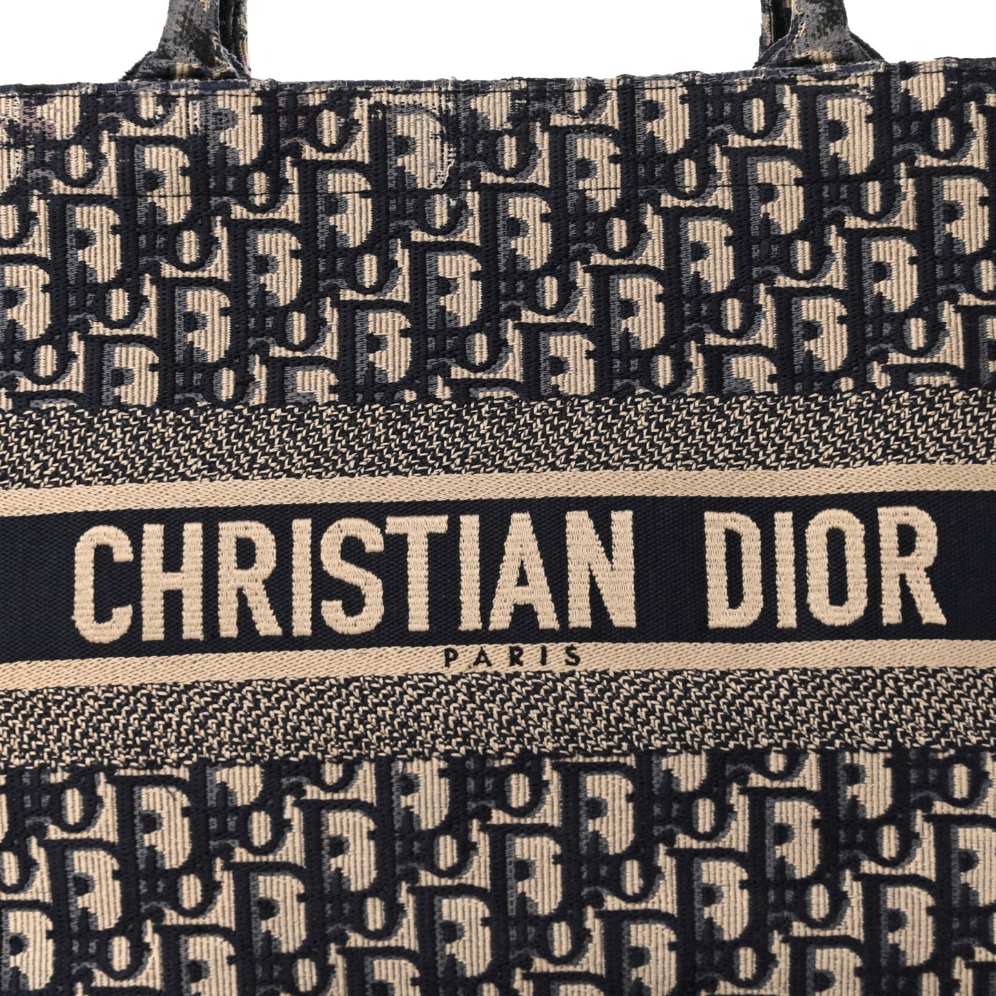 Oblique Medium Book Tote Blue Multicolor