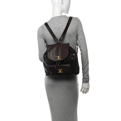 Chanel Caviar Quilted CC Backpack Brown 2 of 14