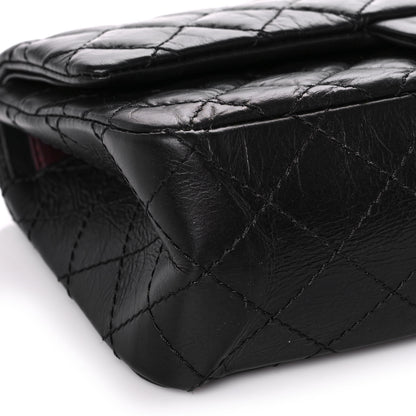 Chanel Aged Calfskin Quilted 2.55 Reissue 225 Flap Black 7 of 10