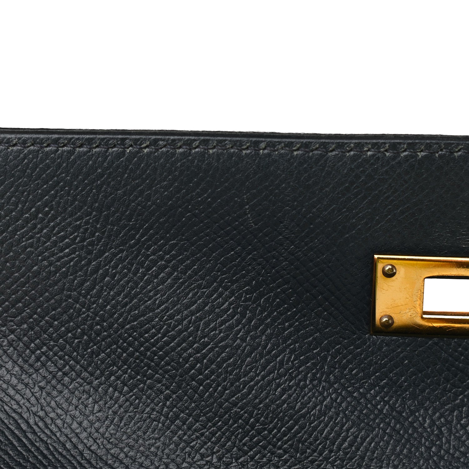 Hermes Courchevel Kelly Sellier 28 Bleu Marine 8 of 11