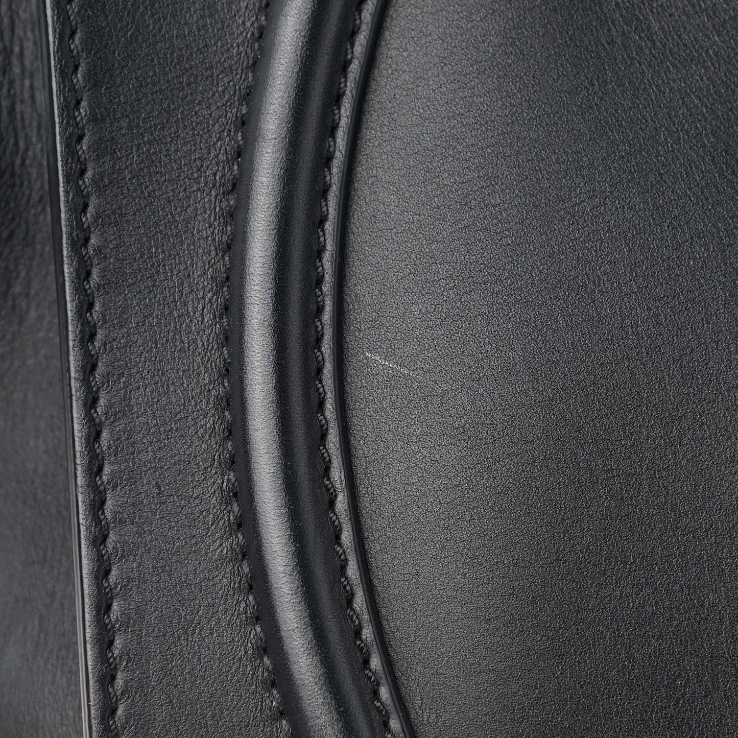 Smooth Calfskin Mini Luggage Black