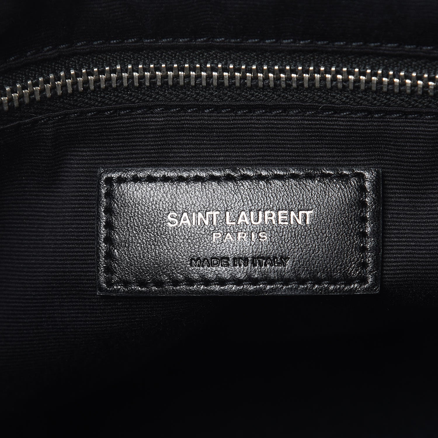 Saint Laurent Calfskin Y Quilted Monogram Large Loulou Chain Satchel Light Grey 7 of 16